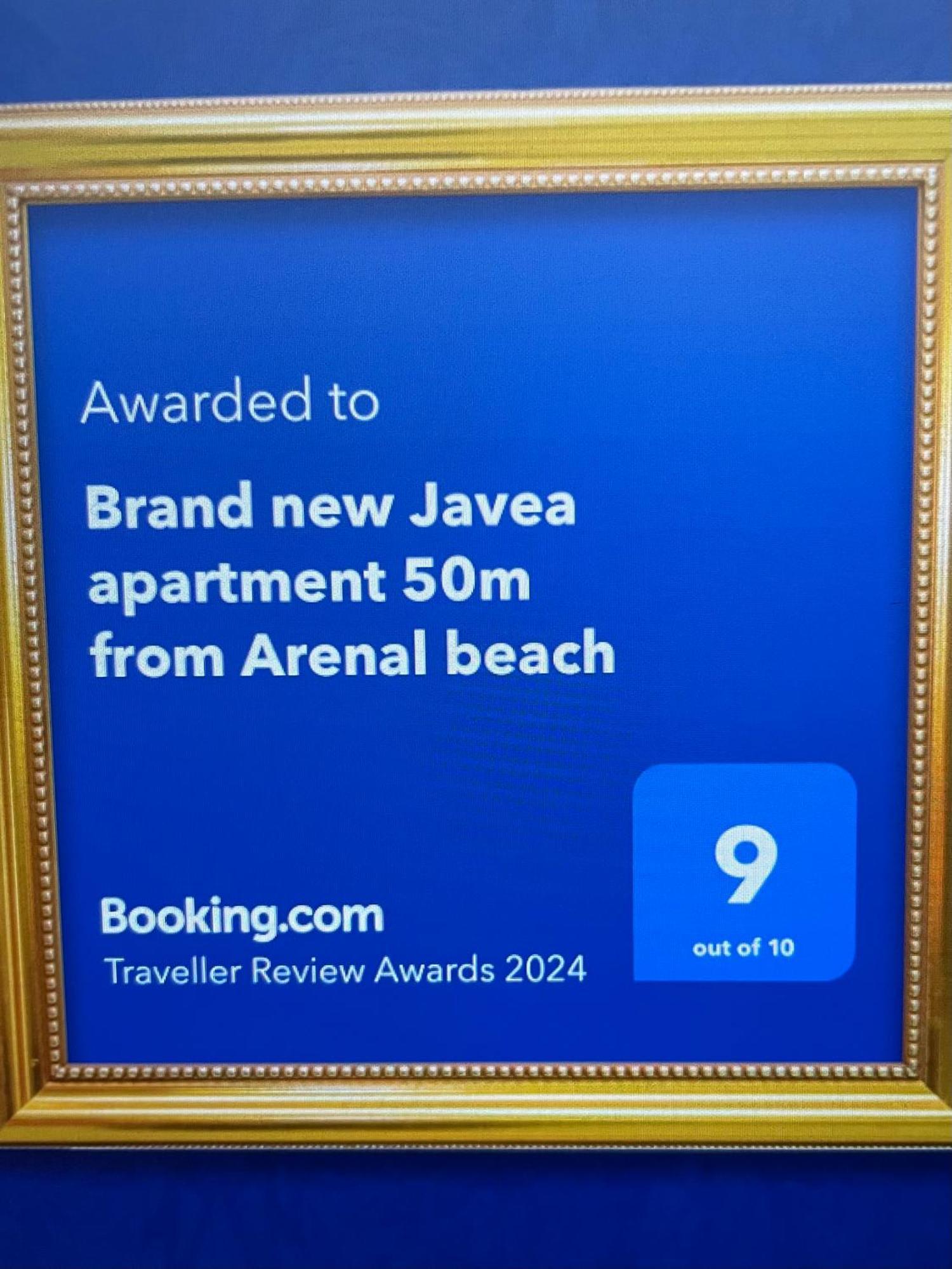 Brand New Javea Apartment 50M From Arenal Beach Extérieur photo